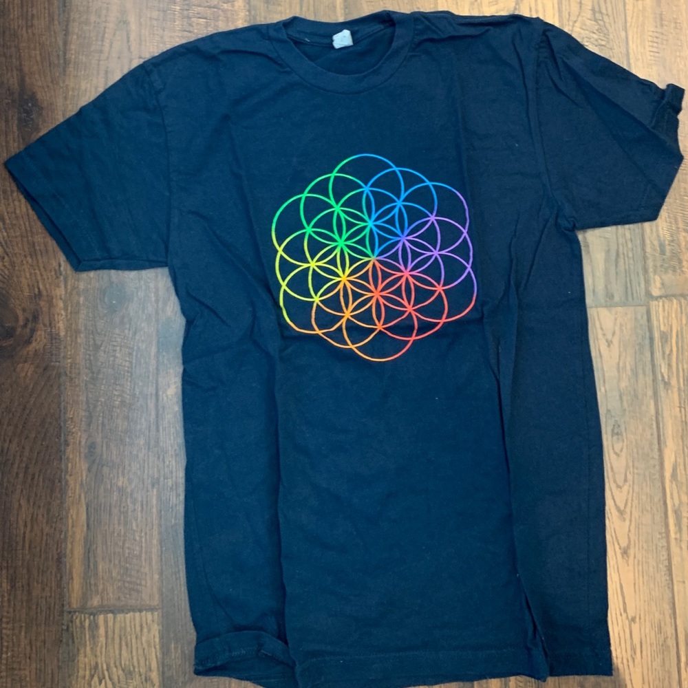 Coldplay Sky Full of Stars tour tee